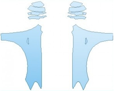 PAINT PROTECTION KIT - 2018 BMW X4 M40I FULL FENDERS - PRECUT PPF CLEAR BRA WRAP