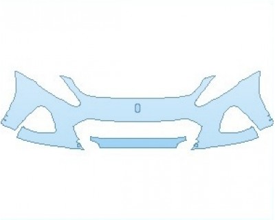  2018 MASERATI GRANTURISMO SPORT COUPE BUMPER KIT WITH SENSORS