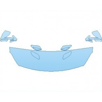 Precut PPF Kit – Clear Bra Paint Protection Film PAINT PROTECTION KIT - 2023 JAGUAR F-TYPE BASE CONVERTIBLE HOOD (NO WRAPPED EDGES) - PRECUT PPF CLEAR BRA WRAP