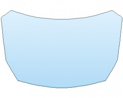 PAINT PROTECTION KIT - 2019 INFINITI QX30 AWD LUXURY FULL HOOD KIT (WRAPPED EDGES) - PRECUT PPF CLEAR BRA WRAP