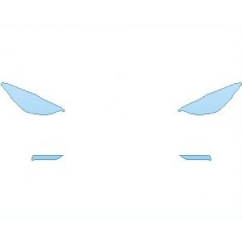 PAINT PROTECTION KIT - 2019 INFINITI QX30 AWD LUXURY LIGHTS - PRECUT PPF CLEAR BRA WRAP