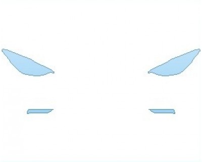 PAINT PROTECTION KIT - 2019 INFINITI QX30 AWD LUXURY LIGHTS - PRECUT PPF CLEAR BRA WRAP