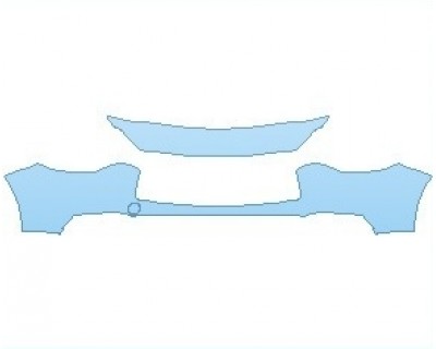 PAINT PROTECTION KIT - 2019 INFINITI QX30 AWD LUXURY BUMPER KIT - PRECUT PPF CLEAR BRA WRAP