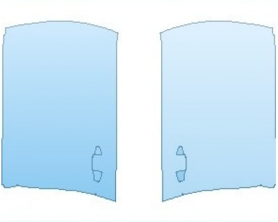 PAINT PROTECTION KIT - 2019 INFINITI QX30 AWD LUXURY DOORS FRONT - PRECUT PPF CLEAR BRA WRAP