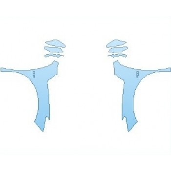 Precut PPF Kit – Clear Bra Paint Protection Film PAINT PROTECTION KIT - 2019 INFINITI QX30 AWD LUXURY FULL FENDER - PRECUT PPF CLEAR BRA WRAP