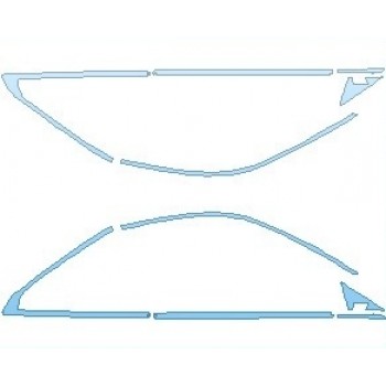 PAINT PROTECTION KIT - 2025 BMW M4 BASE COUPE WINDOW TRIM - PRECUT PPF CLEAR BRA WRAP