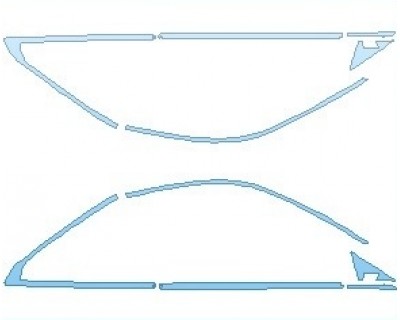 PAINT PROTECTION KIT - 2024 BMW M4 COMPETITION COUPE WINDOW TRIM - PRECUT PPF CLEAR BRA WRAP