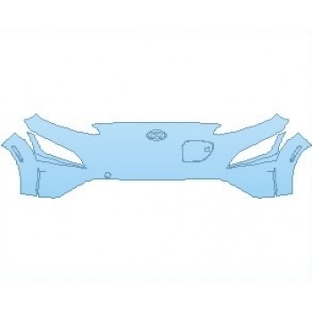 PAINT PROTECTION KIT - 2023 HYUNDAI KONA ELECTRIC LIMITED BUMPER - PRECUT PPF CLEAR BRA WRAP