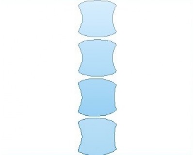 PAINT PROTECTION KIT - 2023 HYUNDAI KONA ELECTRIC SEL DOOR CUPS IN CUP DESIGN - PRECUT PPF CLEAR BRA WRAP