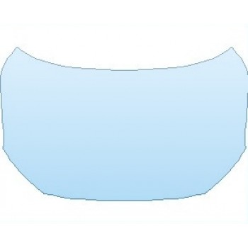 PAINT PROTECTION KIT - 2023 HYUNDAI KONA ELECTRIC SEL FULL HOOD (NO WRAPPED EDGES) - PRECUT PPF CLEAR BRA WRAP