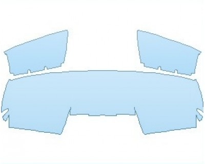 2024 FORD GT  SPOILER - PRECUT PPF CLEAR BRA WRAP