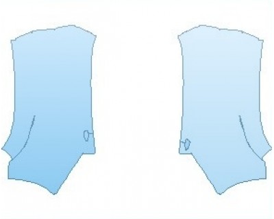 2024 FORD GT  DOORS - PRECUT PPF CLEAR BRA WRAP