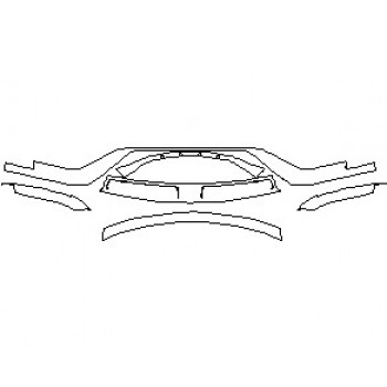 2021 FORD GT LOWER BUMPER