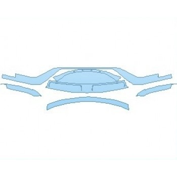 2024 FORD GT  LOWER BUMPER - PRECUT PPF CLEAR BRA WRAP