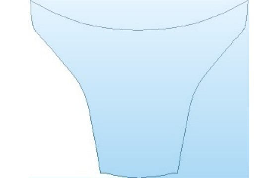 2027 FORD GT  HOOD (NO WRAPPED EDGES) - PRECUT PPF CLEAR BRA WRAP
