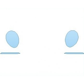 PAINT PROTECTION KIT - 2019 PORSCHE 911 SPORT DESIGN CABRIOLET LIGHTS - PRECUT PPF CLEAR BRA WRAP