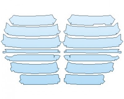 2023 BMW M3 BASE WITH M CARBON PACKAGE GRILLE