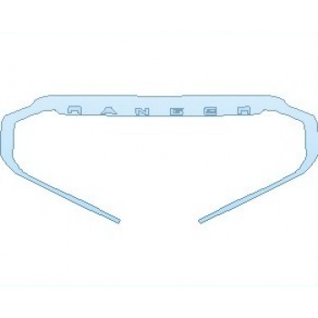 Precut PPF Kit – Clear Bra Paint Protection Film PAINT PROTECTION KIT - 2022 FORD RANGER LARIAT GRILLE FOR XLT - PRECUT PPF CLEAR BRA WRAP