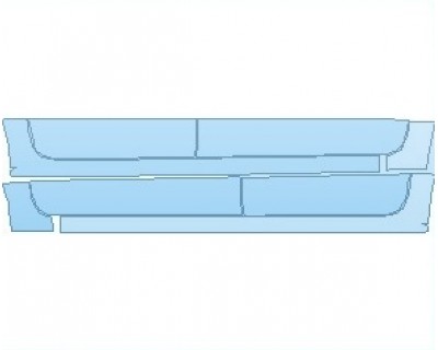 2023 FORD RANGER XLT ROCKER PANELS FOR SUPERCREW