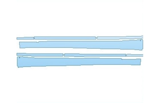 Precut PPF Kit – Clear Bra Paint Protection Film PAINT PROTECTION KIT - 2027 GENESIS G80 2.5T RWD ROCKER PANELS - PRECUT PPF CLEAR BRA WRAP