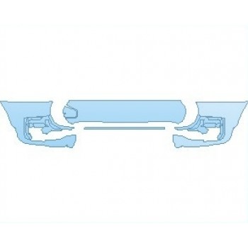 PAINT PROTECTION KIT - 2025 MINI CLUBMAN JOHN COOPER WORKS BUMPER - PRECUT PPF CLEAR BRA WRAP