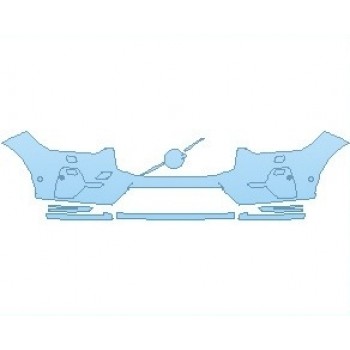 2023 VOLVO XC60 INSCRIPTION BUMPER WITH WASHERS & SENSORS