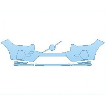 PAINT PROTECTION KIT - 2022 VOLVO XC60 INSCRIPTION BUMPER - PRECUT PPF CLEAR BRA WRAP