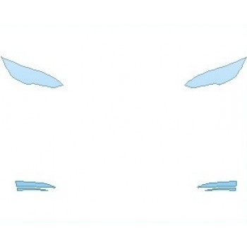 PAINT PROTECTION KIT - 2023 TESLA MODEL S LONG RANGE LIGHTS - PRECUT PPF CLEAR BRA WRAP