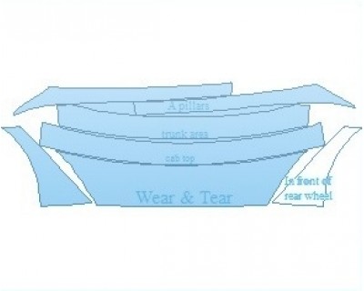 2023 TESLA MODEL S LONG RANGE COMMON WEAR AREA KIT