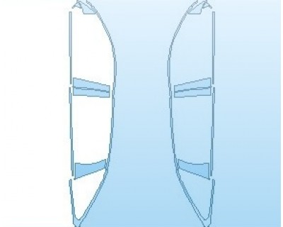 PAINT PROTECTION KIT - 2021 ACURA MDX BASE WINDOW TRIM - PRECUT PPF CLEAR BRA WRAP