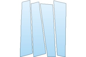 2022 VOLKSWAGEN ID.4 PRO B PILLARS