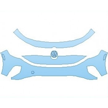 2022 VOLKSWAGEN ID.4 FIRST EDITION BUMPER