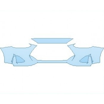 PAINT PROTECTION KIT - 2022 HYUNDAI VELOSTER 2 BUMPER - PRECUT PPF CLEAR BRA WRAP