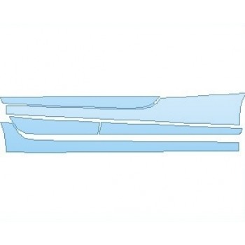 PAINT PROTECTION KIT - 2022 HYUNDAI VELOSTER 2.0 PREMIUM ROCKER PANELS - PRECUT PPF CLEAR BRA WRAP