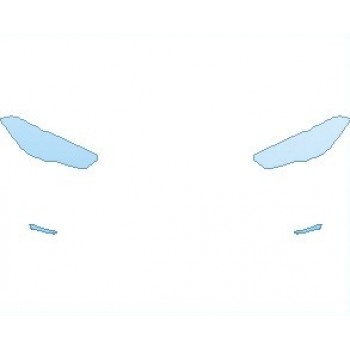 PAINT PROTECTION KIT - 2023 BMW X6 XLINE LIGHTS - PRECUT PPF CLEAR BRA WRAP