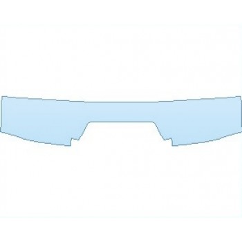 PAINT PROTECTION KIT - 2021 BMW X6 XLINE SPOILER - PRECUT PPF CLEAR BRA WRAP