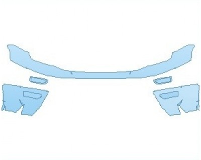 2023 NISSAN TITAN S BUMPER