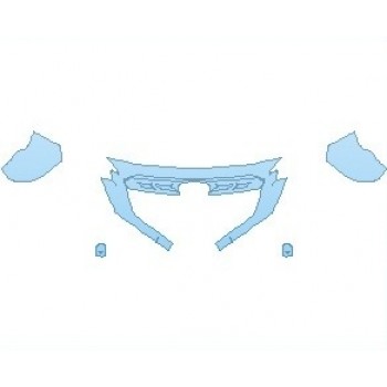 PAINT PROTECTION KIT - 2023 SUBARU OUTBACK WILDERNESS BUMPER & GRILLE - PRECUT PPF CLEAR BRA WRAP