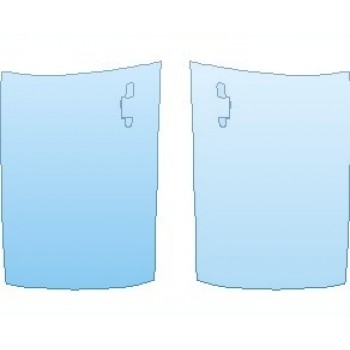 Precut PPF Kit – Clear Bra Paint Protection Film PAINT PROTECTION KIT - 2021 MERCEDES GLE CLASS AMG 53 SUV DOORS FRONT - PRECUT PPF CLEAR BRA WRAP