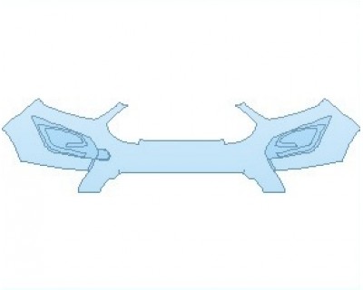 PAINT PROTECTION KIT - 2023 FORD ECOSPORT S BUMPER - PRECUT PPF CLEAR BRA WRAP