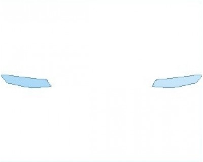 PAINT PROTECTION KIT - 2022 CHEVROLET CAMARO 1LT COUPE LIGHTS - PRECUT PPF CLEAR BRA WRAP