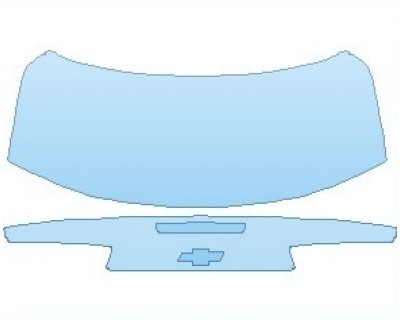 PAINT PROTECTION KIT - 2022 CHEVROLET CAMARO 1LT COUPE REAR DECK LID - PRECUT PPF CLEAR BRA WRAP