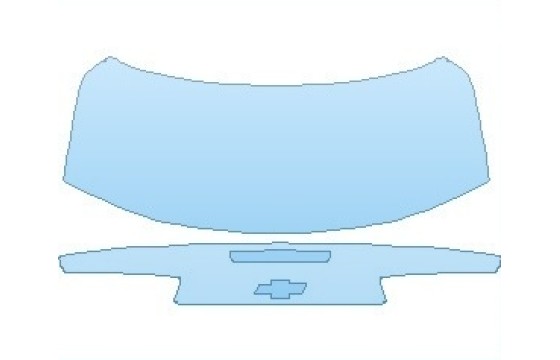 PAINT PROTECTION KIT - 2027 CHEVROLET CAMARO 1LT COUPE REAR DECK LID - PRECUT PPF CLEAR BRA WRAP