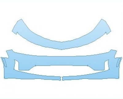 2021 CHEVROLET CAMARO 1LS COUPE BUMPER