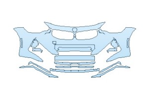 2026 BMW 2 SERIES M SPORT COUPE BUMPER