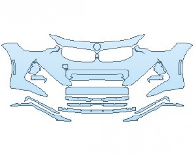 2023 BMW 2 SERIES M SPORT COUPE BUMPER