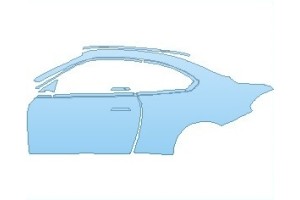 2026 BMW 2 SERIES M SPORT COUPE REAR QUARTER PANEL WITH DOOR LEFT SIDE