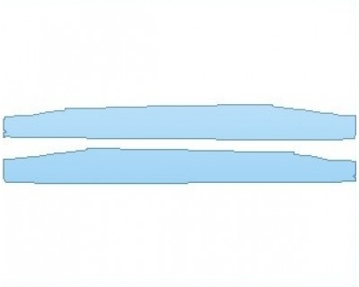 PAINT PROTECTION KIT - 2024 BMW 2 SERIES M SPORT COUPE ROCKER PANELS - PRECUT PPF CLEAR BRA WRAP