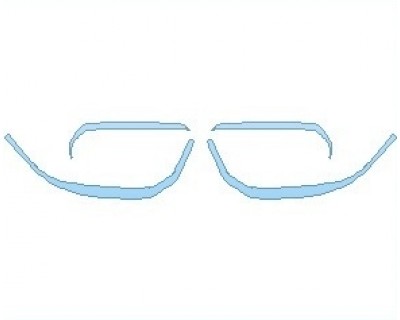 PAINT PROTECTION KIT - 2024 BMW 2 SERIES M SPORT COUPE GRILLE - PRECUT PPF CLEAR BRA WRAP