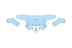 2027 FERRARI PORTOFINO M REAR BUMPER LOWER WITH SENSORS